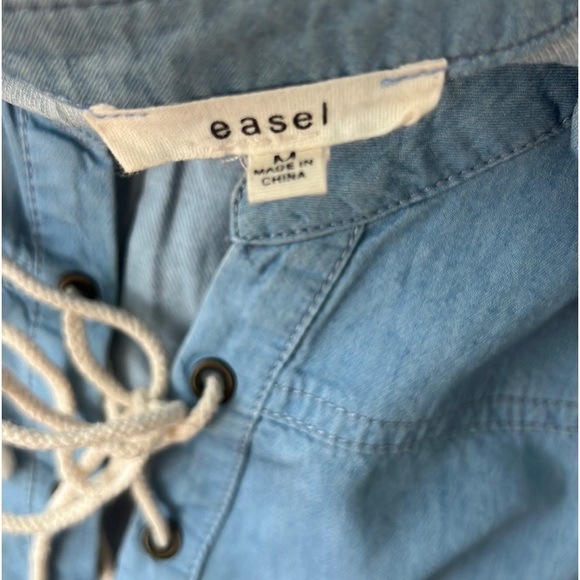 ⭐️Anthro’s Easel,Soft Chambray Dress, Incredible Feel,EasyWear,Excellent Cond. - Picture 5 of 12